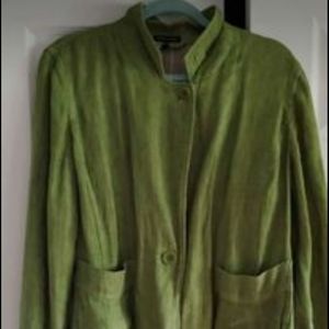 Eileen Fisher Green Jacket
